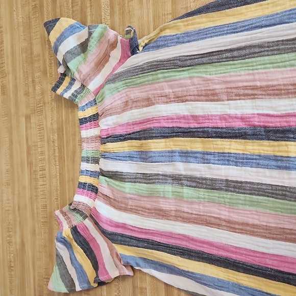 MARINE LAYER Shirley Off the Shoulder Dress, size S - Picture 6 of 10